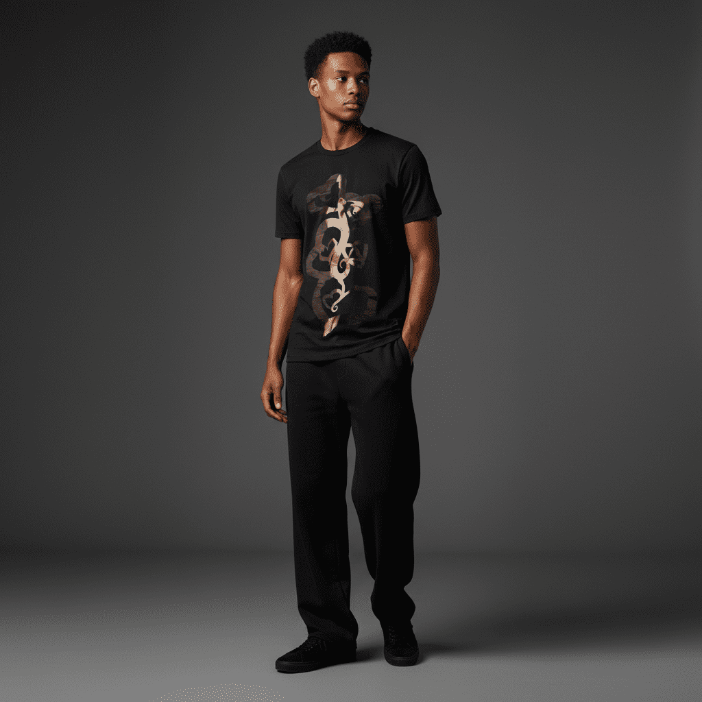 Adorable Regular T-Shirt Black Adorable Regular T-Shirt Black