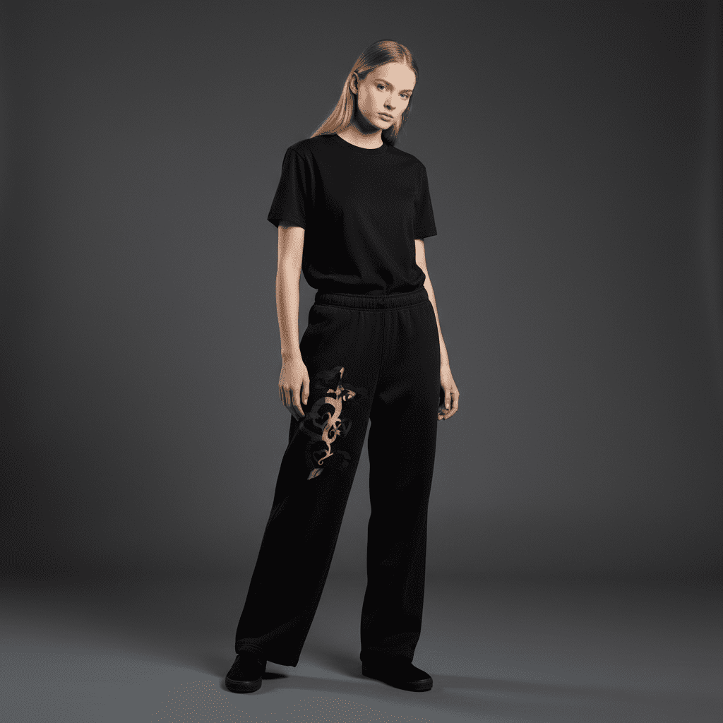 Adorable Relax Sweatpants Black Adorable Relax Sweatpants Black