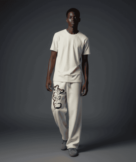 Adorable Relax Sweatpants Bone
