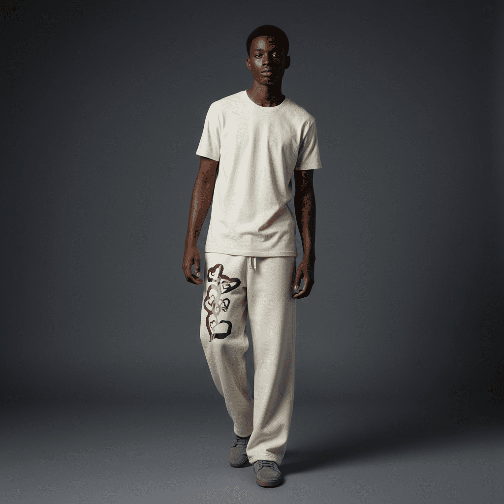 Adorable Relax Sweatpants Bone Adorable Relax Sweatpants Bone