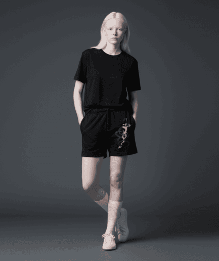 Adorable Relax Track Shorts Black