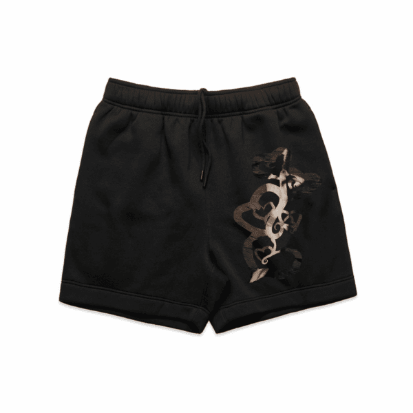 Adorable Relax Track Shorts Black Adorable Relax Track Shorts Black