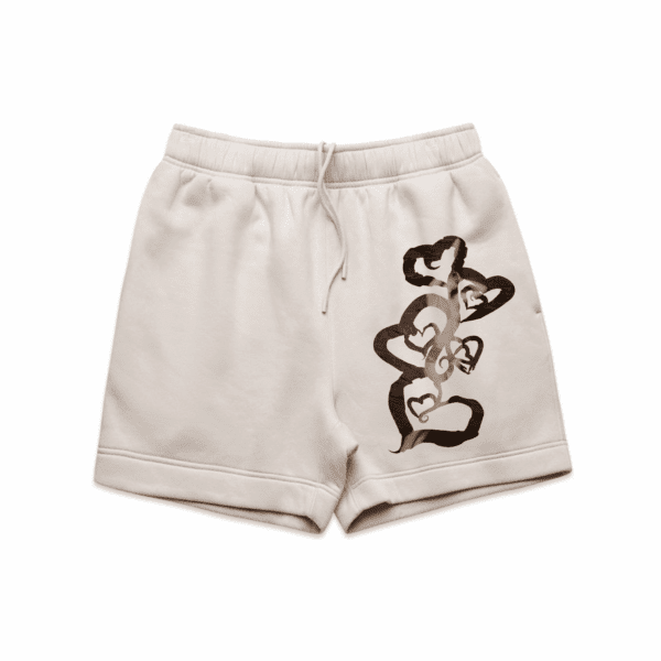 Adorable Relax Track Shorts Bone Adorable Relax Track Shorts Bone
