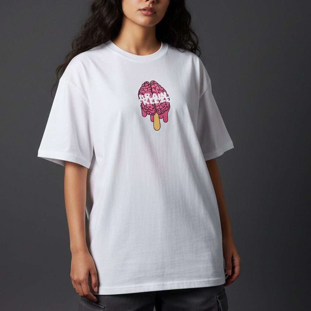 Brain Freeze Relaxed T-Shirt Brain Freeze Relaxed T-Shirt