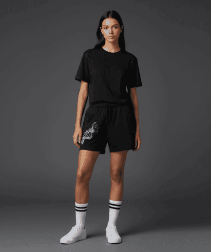 Breakthrough Relax Track Shorts Black