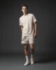 Breakthrough Relaxed Track Shorts Bone1
