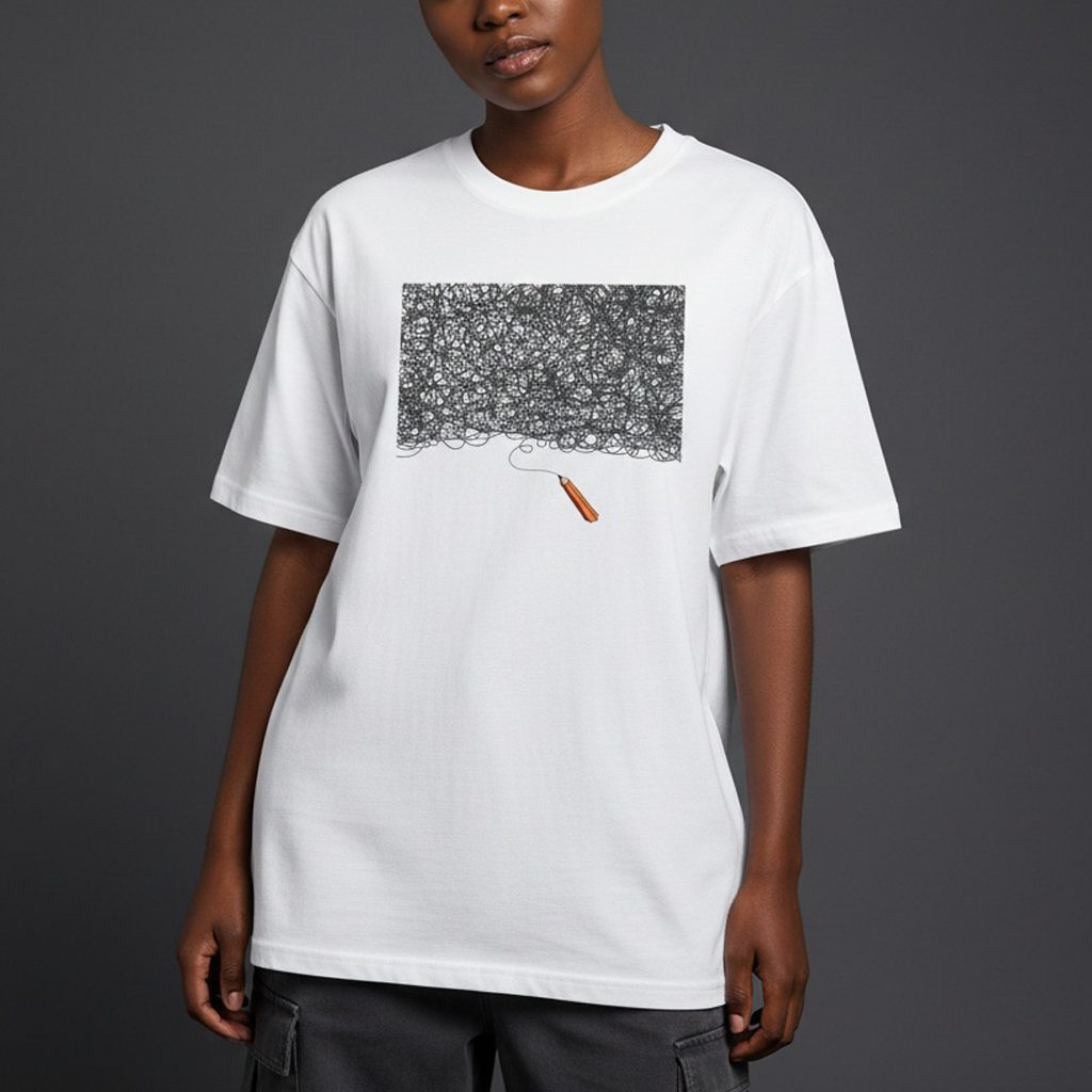 Chaos & Calm Relaxed T-Shirt Chaos & Calm Relaxed T-Shirt