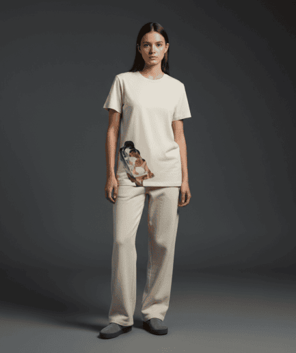 Clarity Regular T-Shirt in Bone