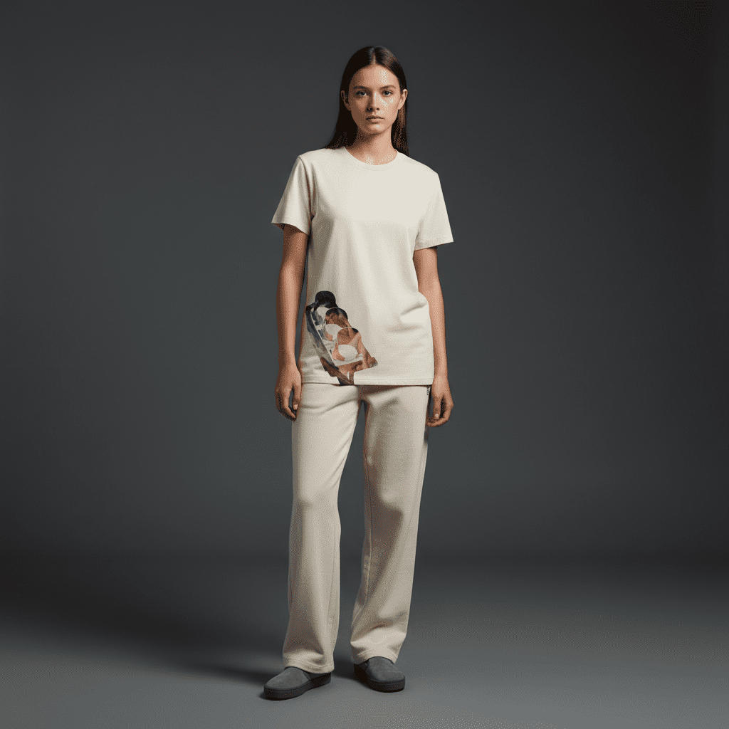 Clarity Regular T-Shirt in Bone Clarity Regular T-Shirt in Bone