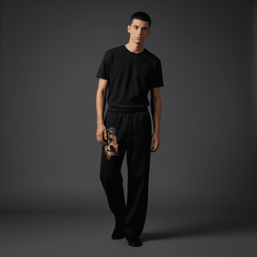 Clarity Relax Sweatpants Black Clarity Relax Sweatpants Black