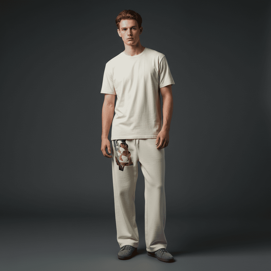 Clarity Relax Sweatpants Bone Clarity Relax Sweatpants Bone
