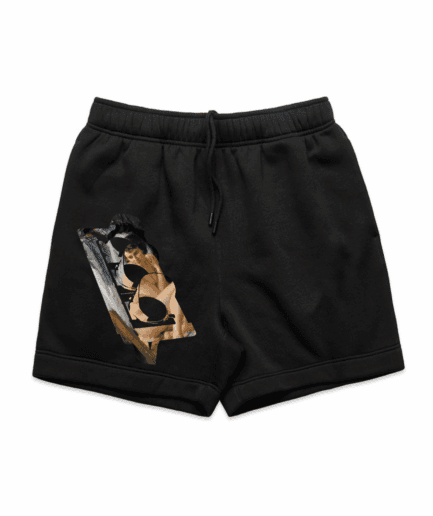 Clarity Relax Track Shorts Black