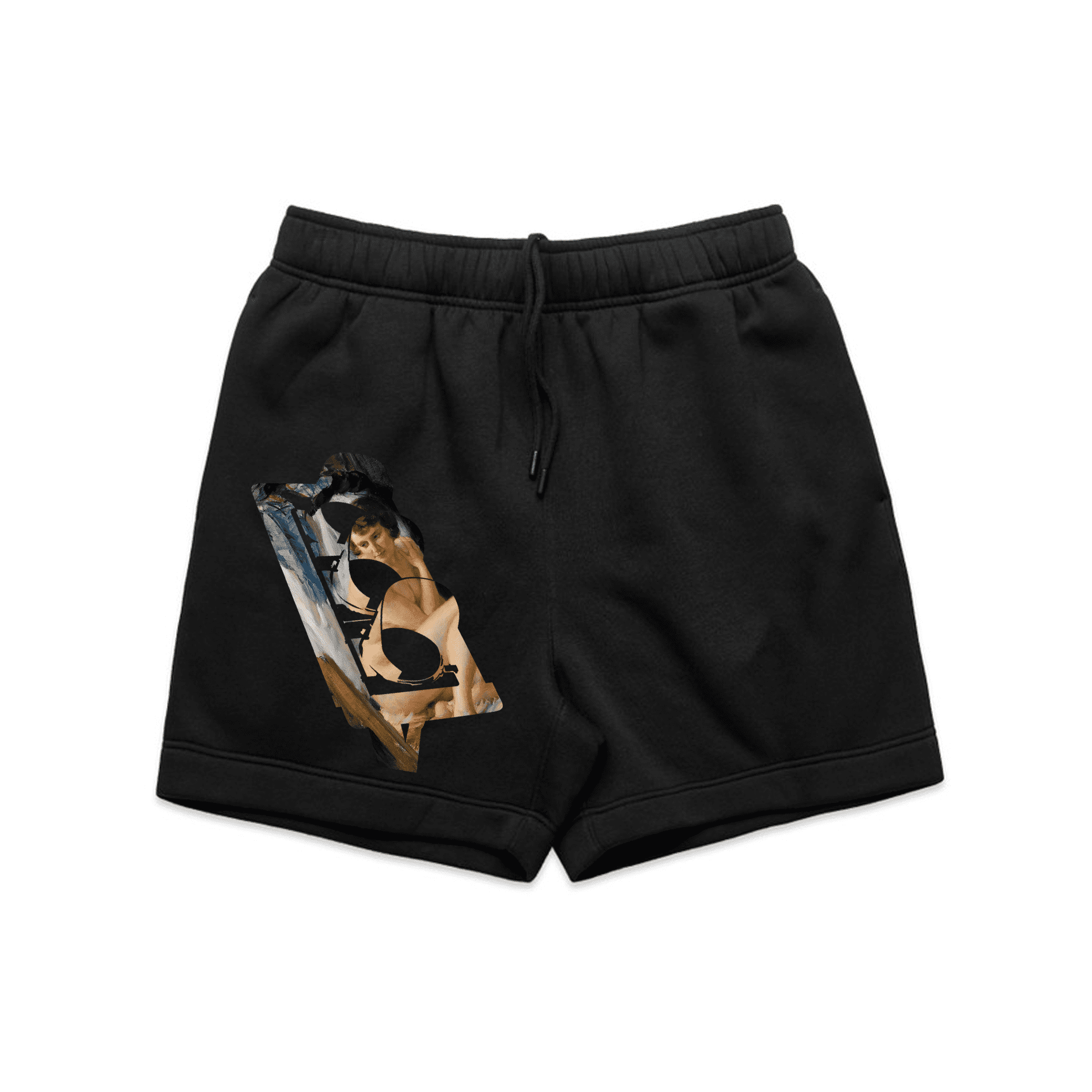 Clarity Relax Track Shorts Black Clarity Relax Track Shorts Black