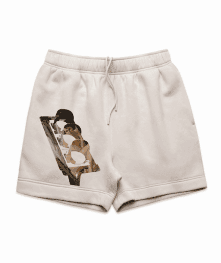 Clarity Relax Track Shorts Bone