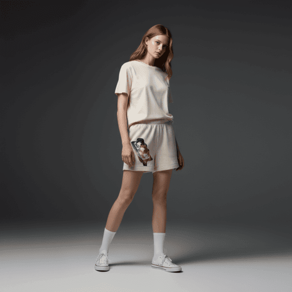 Clarity Relax Track Shorts Bone Clarity Relax Track Shorts Bone