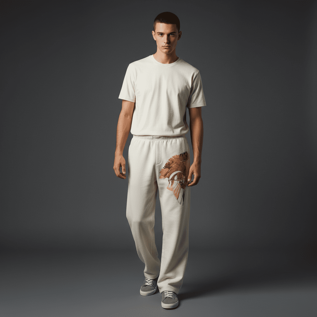 Destiny Relax Sweatpants Bone Destiny Relax Sweatpants Bone