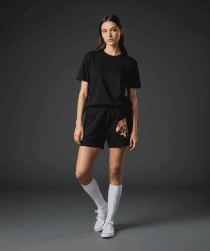 Destiny Relax Track Shorts Black