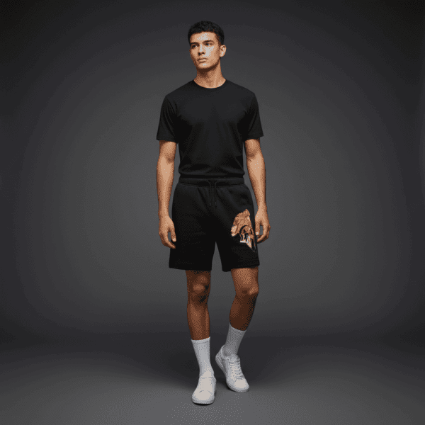 Destiny Relax Track Shorts Black Destiny Relax Track Shorts Black
