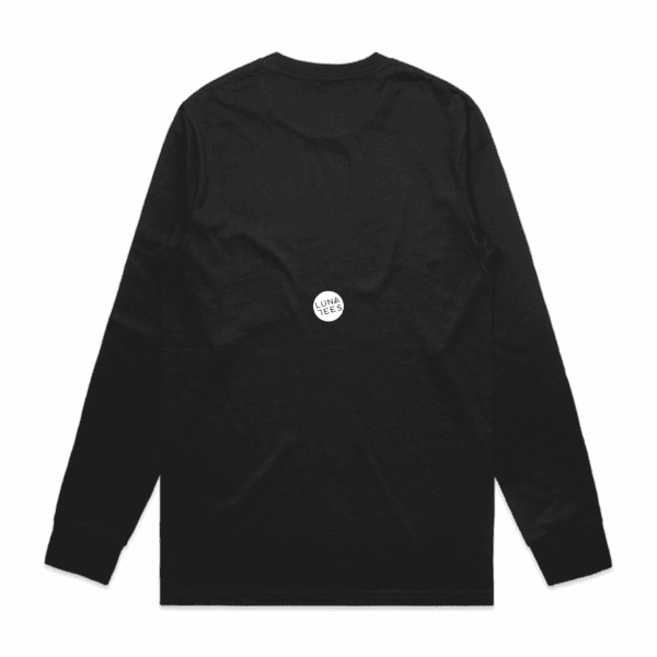 Dominate Regular Long-Sleeved T-Shirt in Black Dominate Regular Long-Sleeved T-Shirt in Black