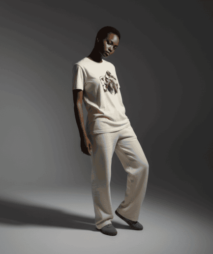 Dominate Regular T-Shirt in Bone