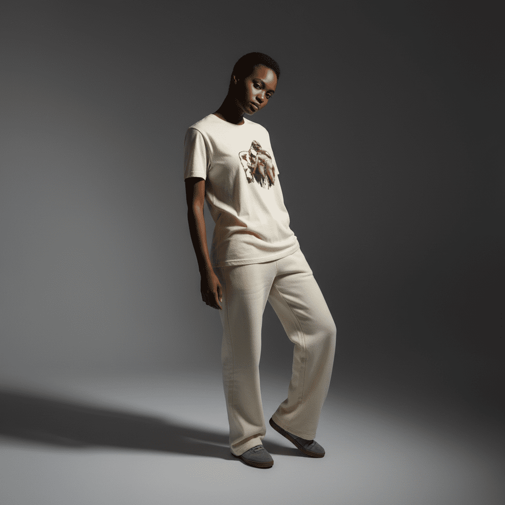 Dominate Regular T-Shirt in Bone Dominate Regular T-Shirt in Bone