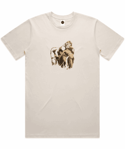 Dominate Regular T-Shirt in Bone