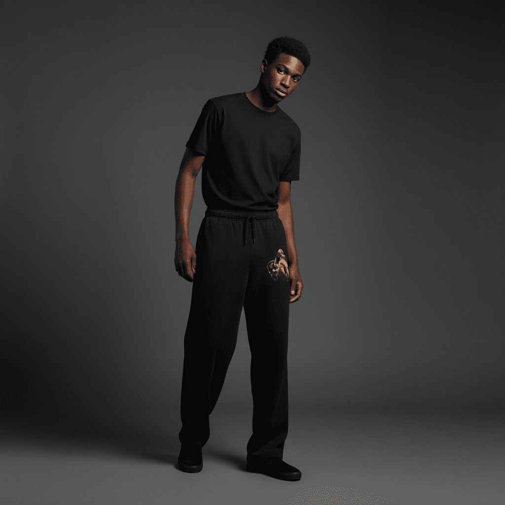 Dominate Relax Sweatpants Black Dominate Relax Sweatpants Black