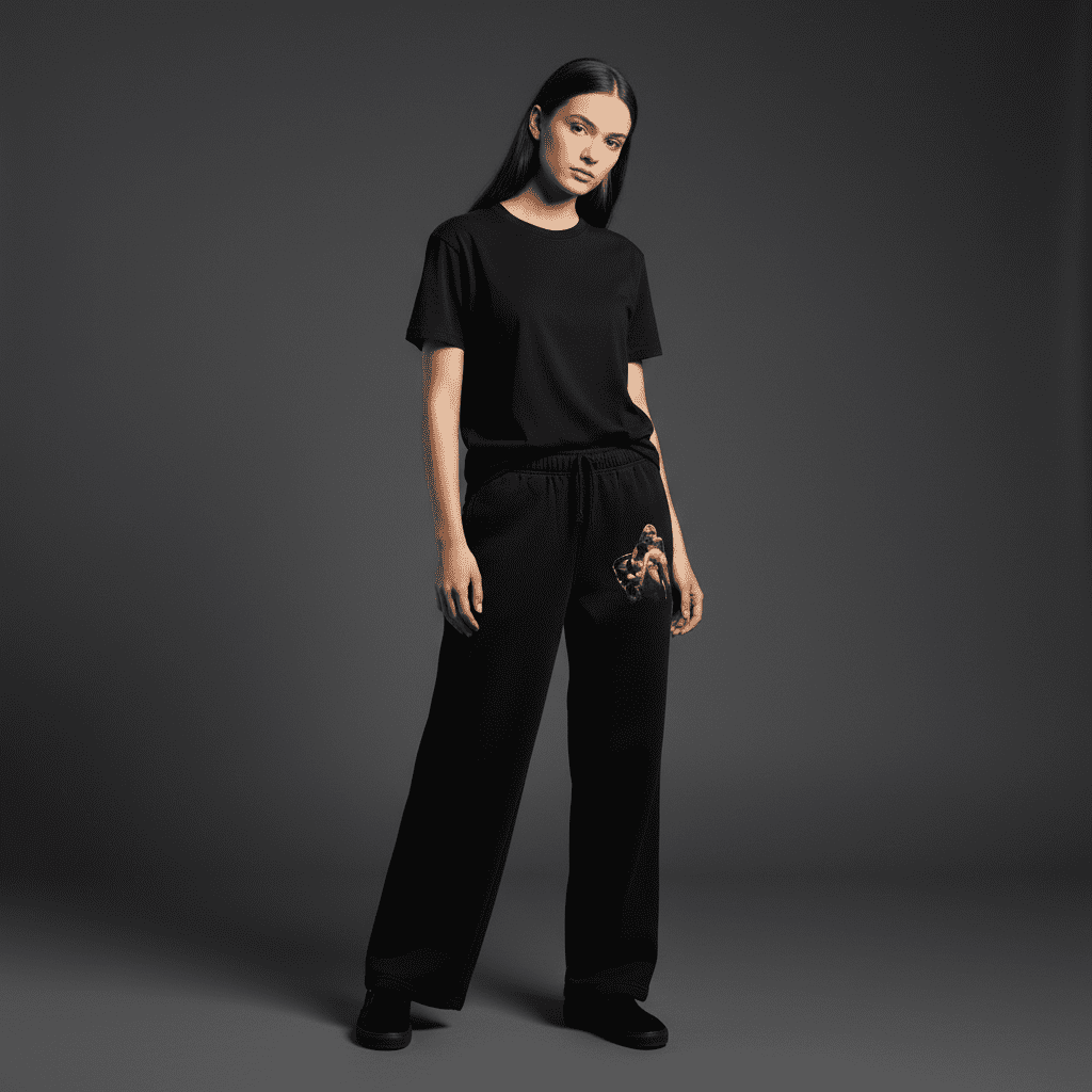 Dominate Relax Sweatpants Black Dominate Relax Sweatpants Black