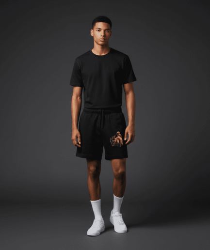 Dominate Relax Track Shorts Black