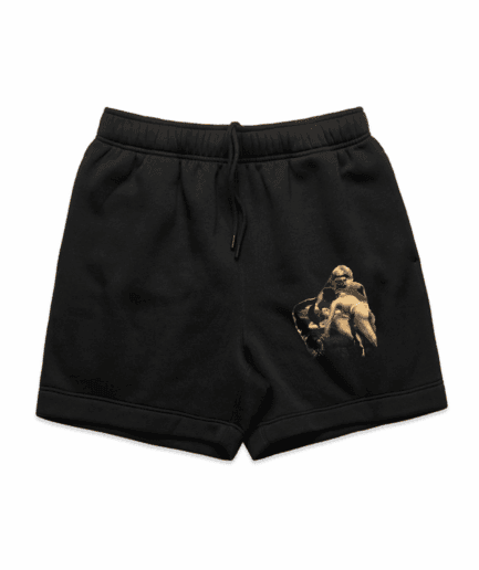 Dominate Relax Track Shorts Black