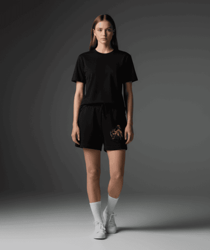 Dominate Relax Track Shorts Black