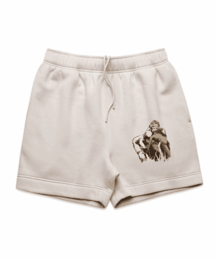 Dominate Relax Track Shorts Bone