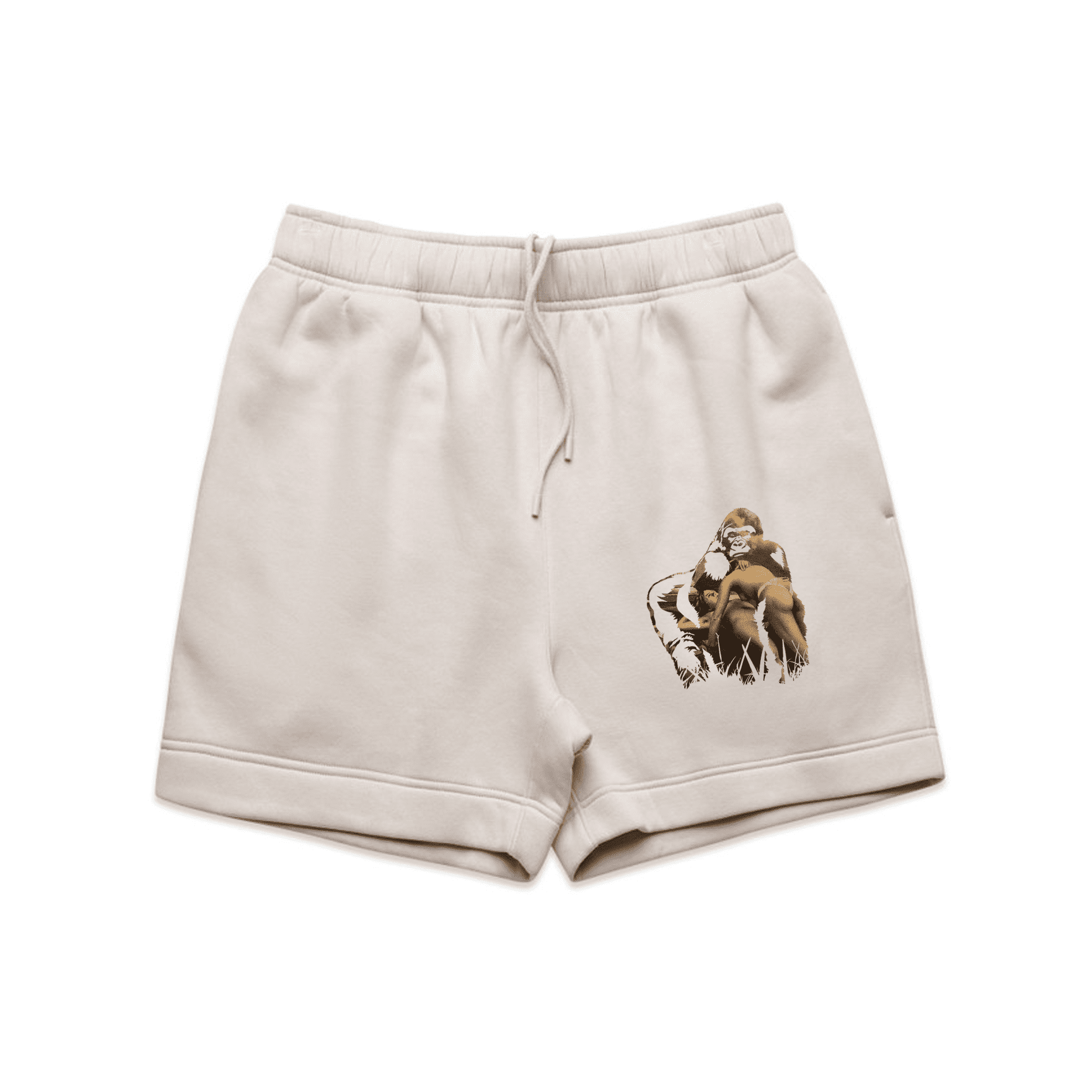 Dominate Relax Track Shorts Bone Dominate Relax Track Shorts Bone