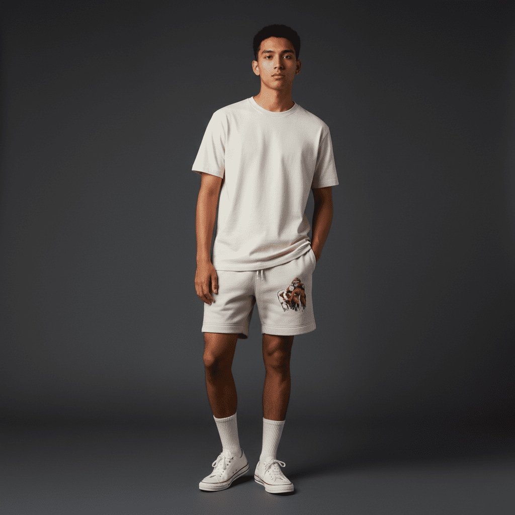 Dominate Relax Track Shorts Bone Dominate Relax Track Shorts Bone