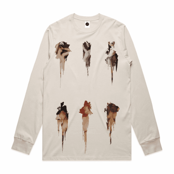 Euphoric Regular Long-Sleeved T-Shirt in Bone Euphoric Regular Long-Sleeved T-Shirt in Bone