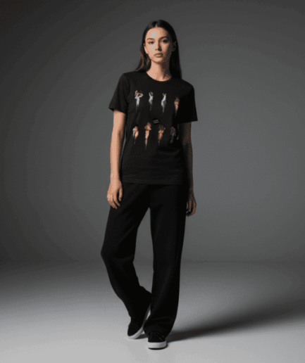 Euphoric Regular T-Shirt in Black