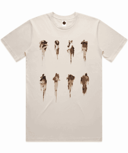 Euphoric Regular T-Shirt in Bone