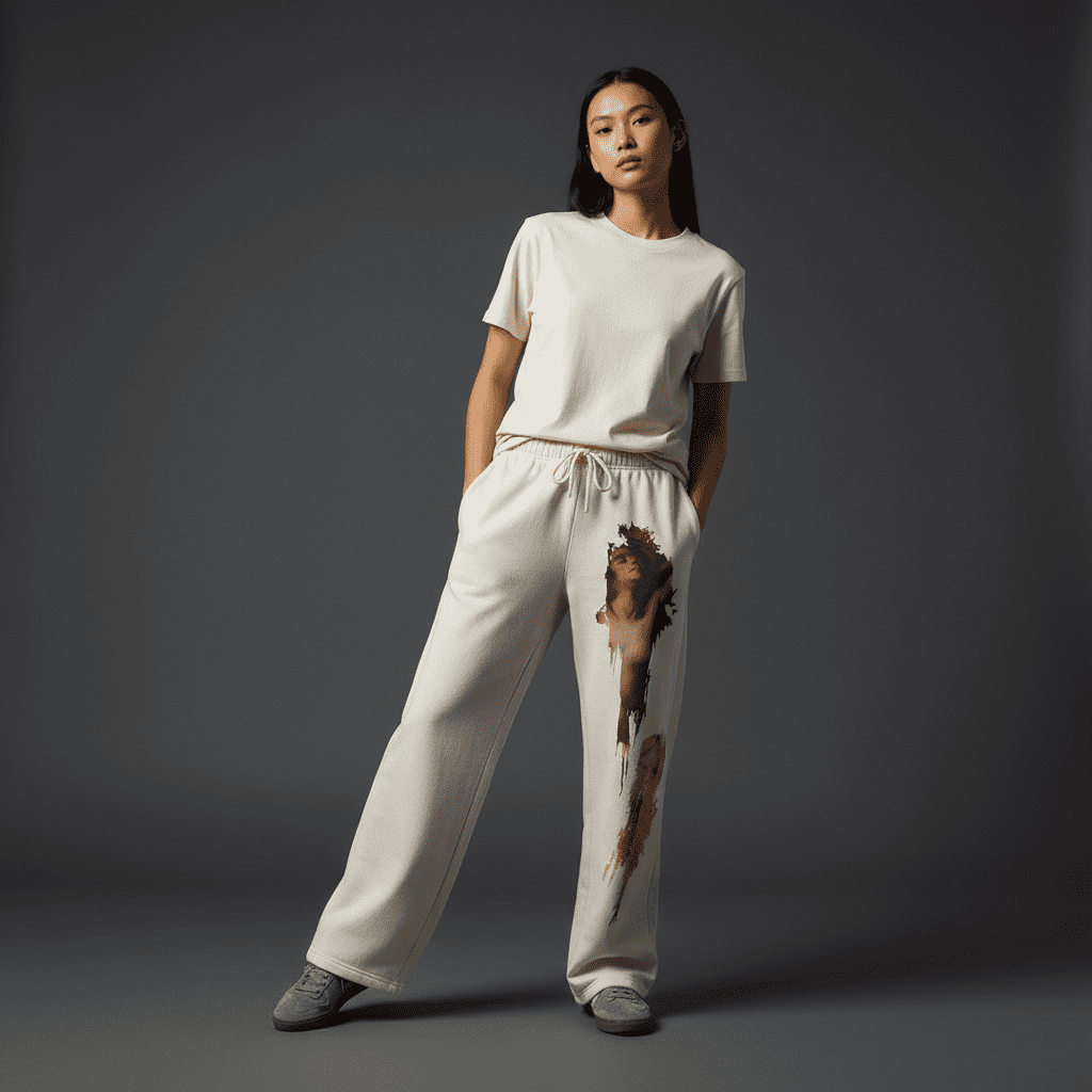 Euphoric Relax Sweatpants Bone Euphoric Relax Sweatpants Bone
