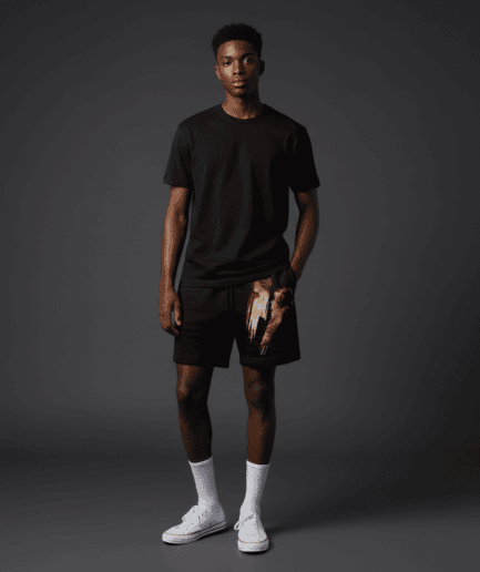Euphoric Relax Track Shorts Black