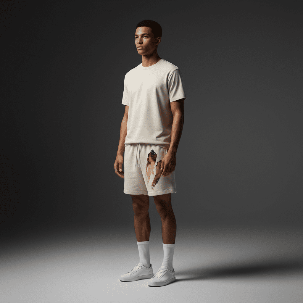 Euphoric Relax Track Shorts Bone Euphoric Relax Track Shorts Bone