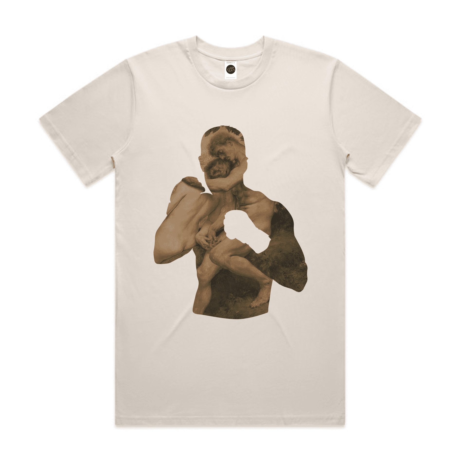 Fight Regular T-Shirt in Bone Fight Regular T-Shirt in Bone