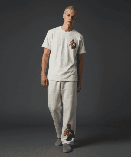 Fight Relax Sweatpants Bone