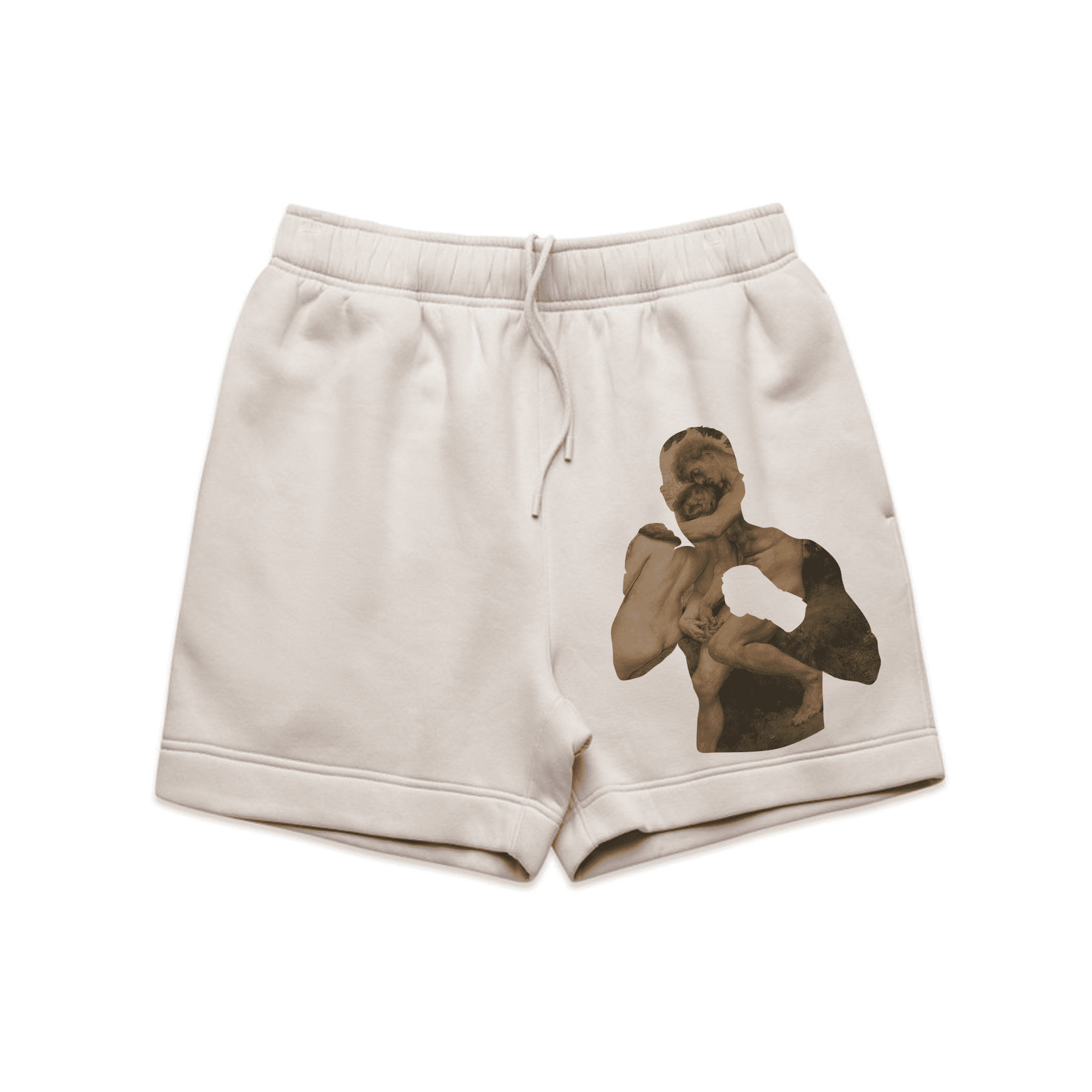 Fight Relax Track Shorts Bone Fight Relax Track Shorts Bone