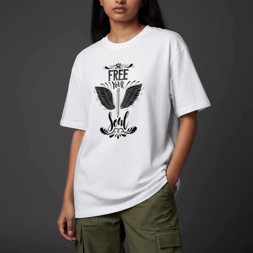 Free Your Soul Relaxed T-Shirt Free Your Soul Relaxed T-Shirt