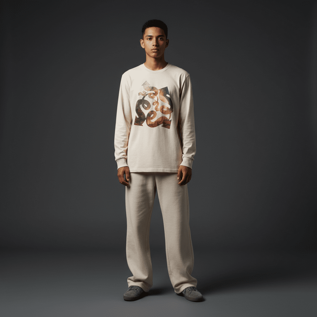 Genius Long-Sleeved T-Shirt Bone4