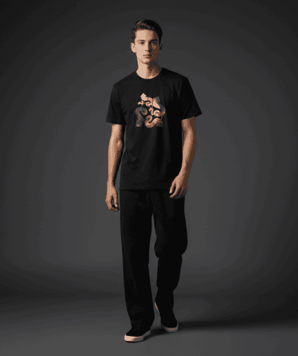 Genius Regular T-Shirt in Black