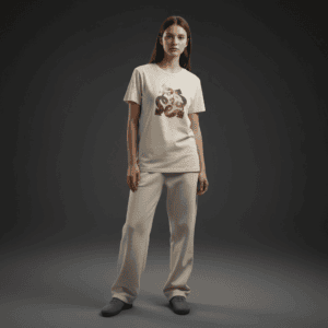Genius Regular T-Shirt in Bone