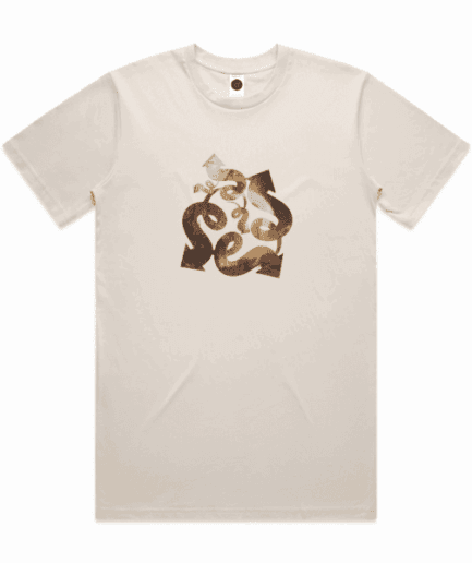Genius Regular T-Shirt in Bone