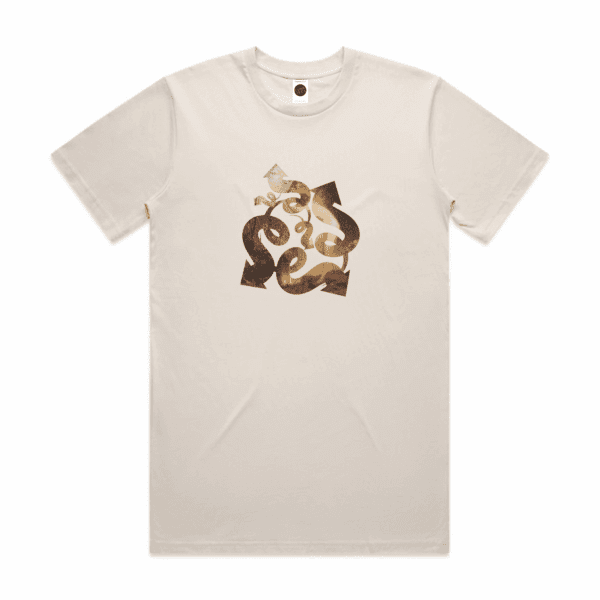 Genius Regular T-Shirt in Bone Genius Regular T-Shirt in Bone