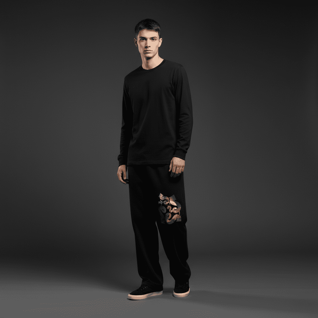 Genius Relax Sweatpants Black Genius Relax Sweatpants Black
